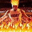 Lebron flames