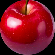 一个忧郁的苹果