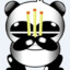 panda burning incense