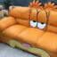 inexplicable orange couch