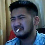 进洞吐痰的蟒蛇