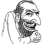 Smirking merchant gaming