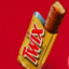 RIGHT part of twix