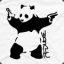 Panda with a gun