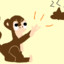 Poo Throwing Monkey