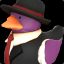 Evil Purple Duck