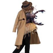 Three Isopods in a Trenchcoat