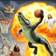 dunking crocodile