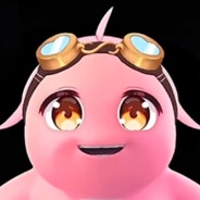 可爱的粉色龙龙