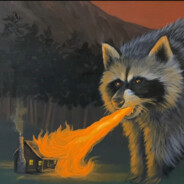 Fire raccoon
