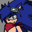 Sonikku-Chan The Hedgewolf