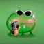 frog withgun