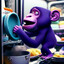 purple monkey dishwasher