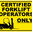 Certified Forklift Operator