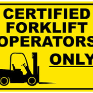 Certified Forklift Operator