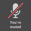 muted
