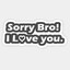 Sorry Bro !