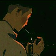 旁有老友配几口浓烟。