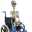 skeleton von wheelchair