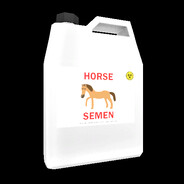 1 Gallon Jug of Horse Semen