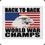 Merica BacktoBack WorldWarChamps