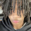 6'7 Dark Skin Dread Head
