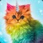 RAINBOW GLITTER KITTENS