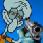 Squidward peek