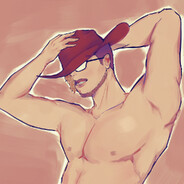 red Steam avatar