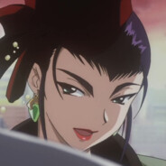 April中望吃桃子