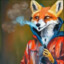 Smoking Fox