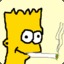 Bart is high ENOUGH!