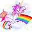 Princess Rainbow Unicorn