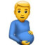 Pregnant Man Emoji