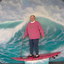 Grandma on a Surfboard