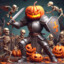 Headless Haunted pumpkman.
