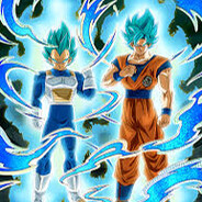 AGL ssjb goku and vegeta