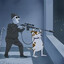 Blind sniper