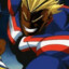 black all might