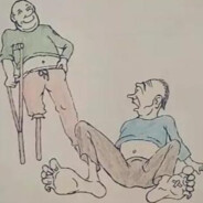 猛踹瘸子的第三条小腿