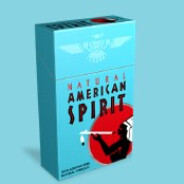 Light Blue American Spirit's