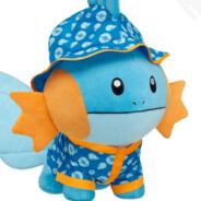 Mudkip with da rainhat