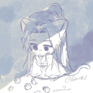 晚霞落下在君肩