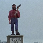 一个好大的柚子