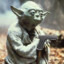 Yoda con pistola